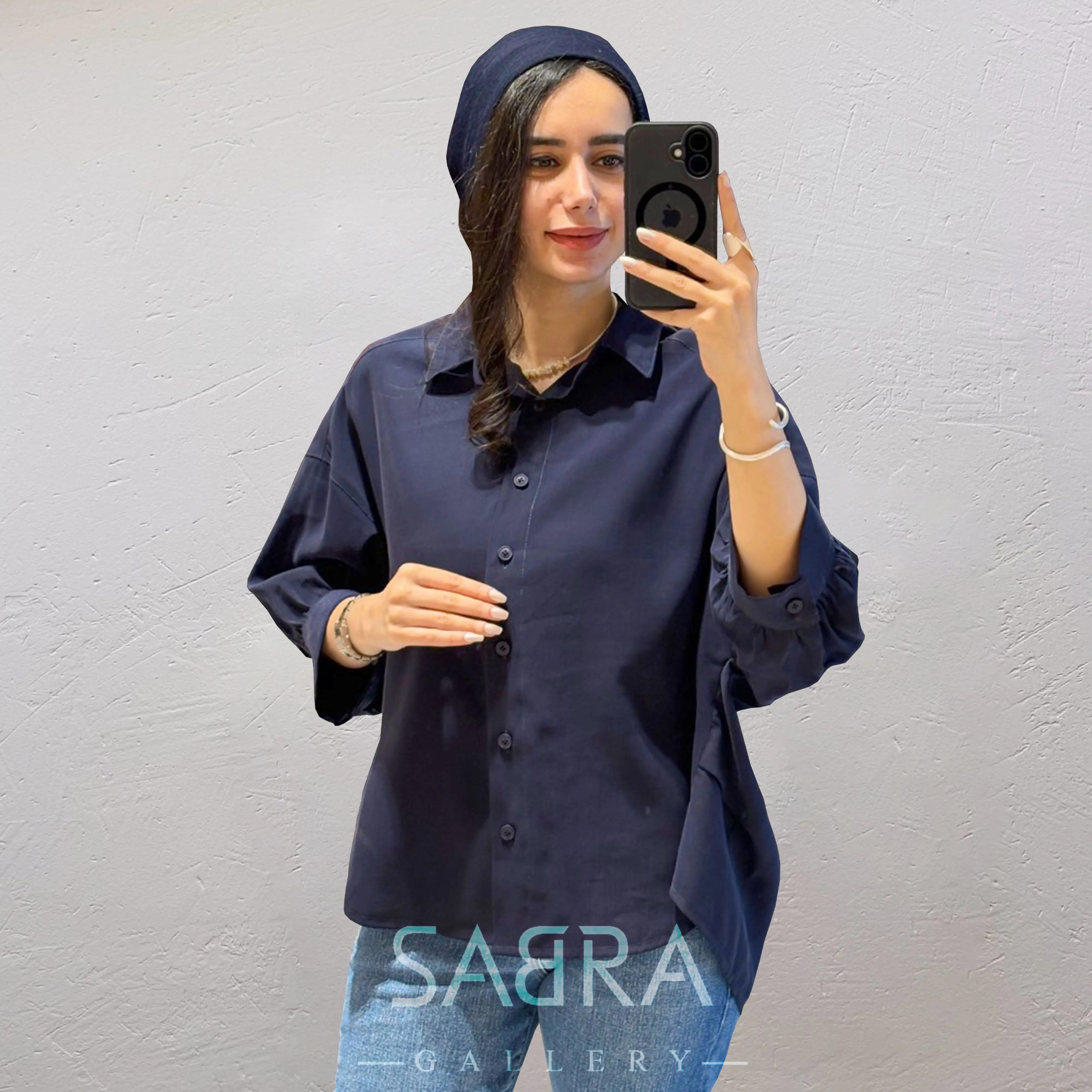شومیز سیلک مچ دار