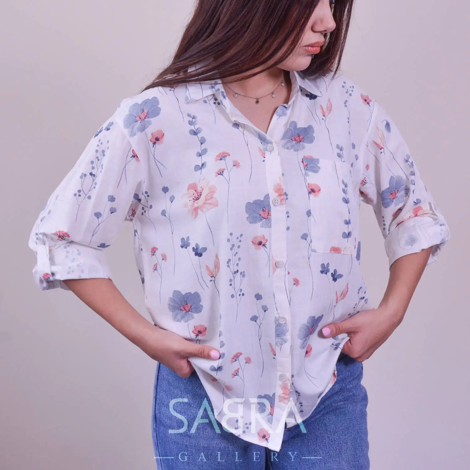شومیز گلدار TAHARI