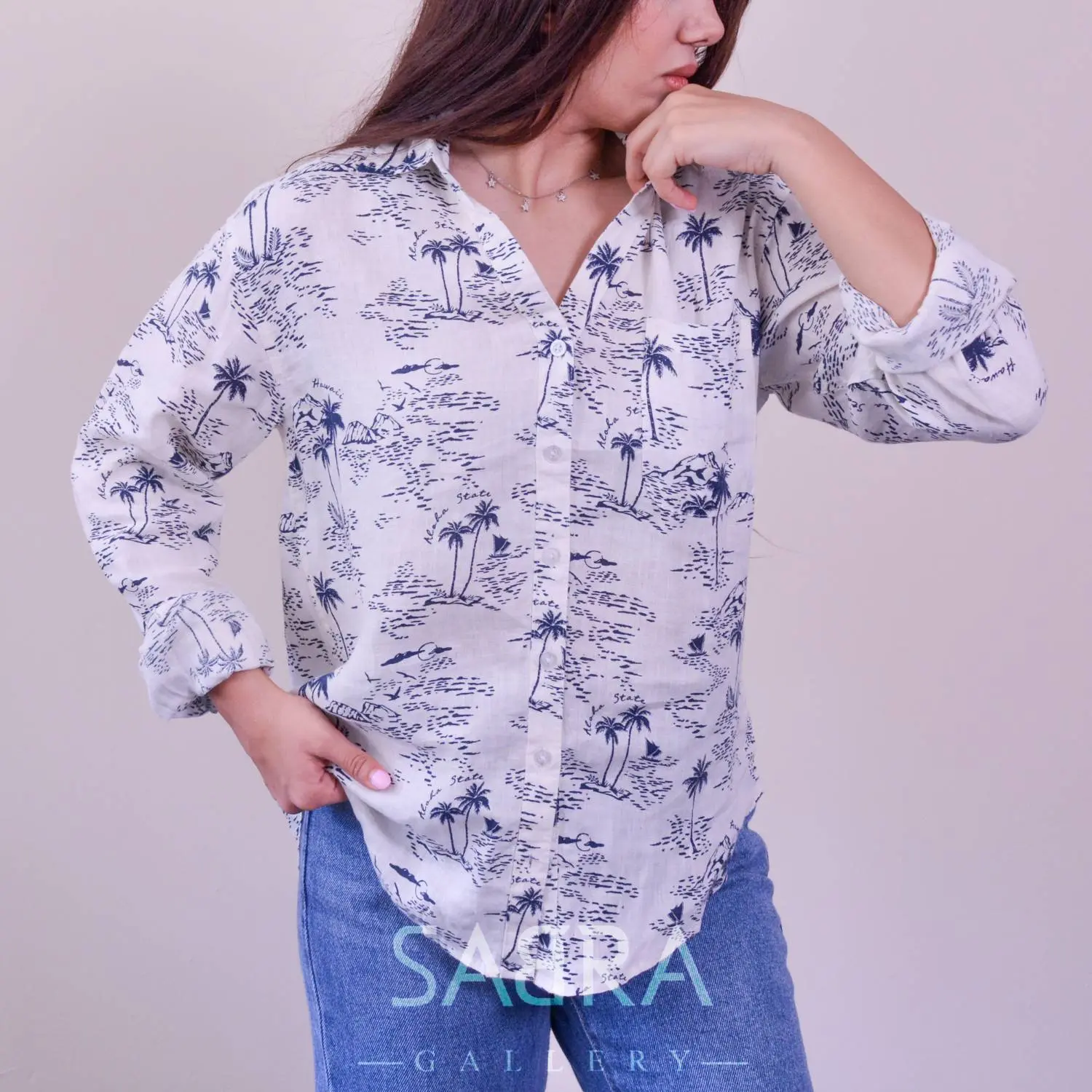شومیز طرحدار SIGRED