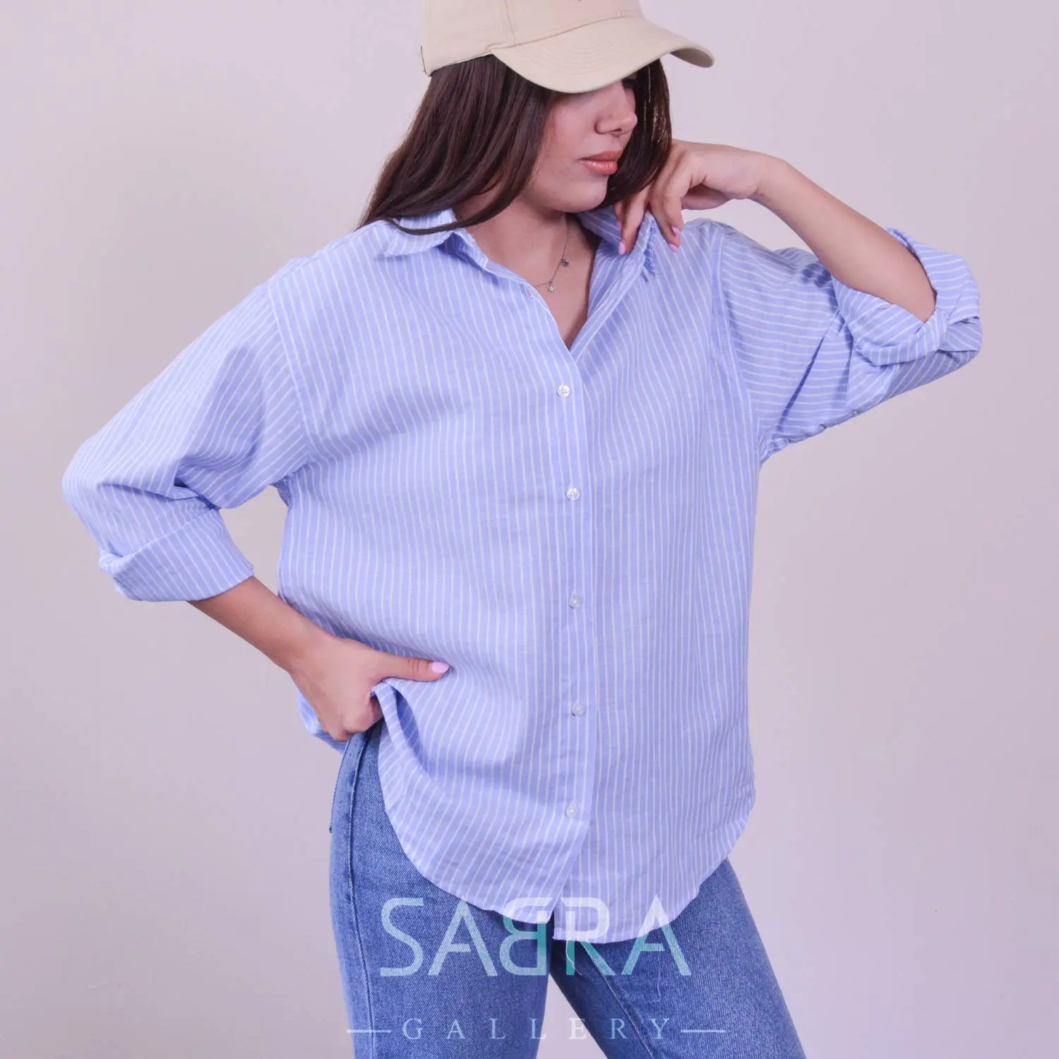 شومیز راه راه برند STRADIVARIUS