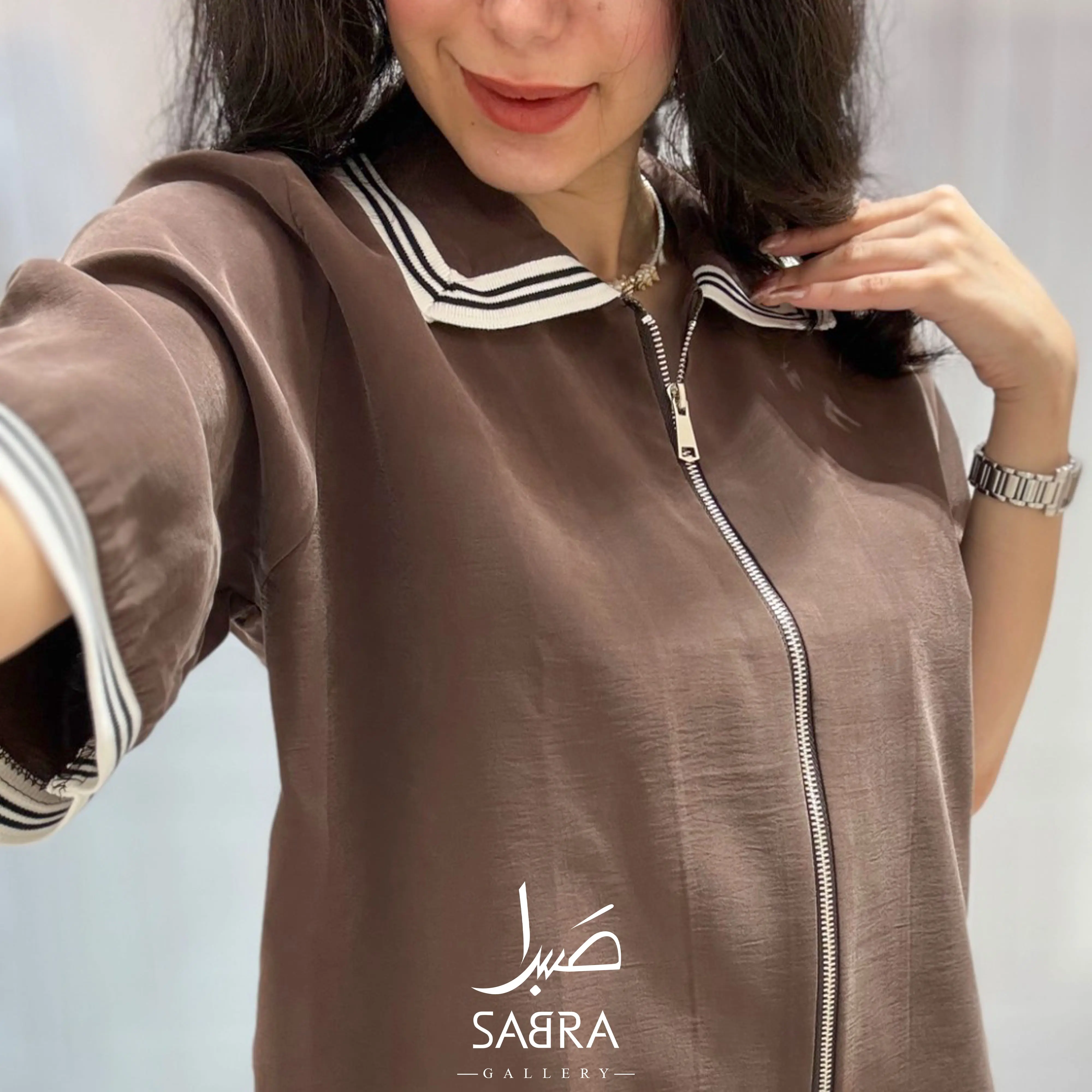 اور شرت سیلک سه خط کشبافت