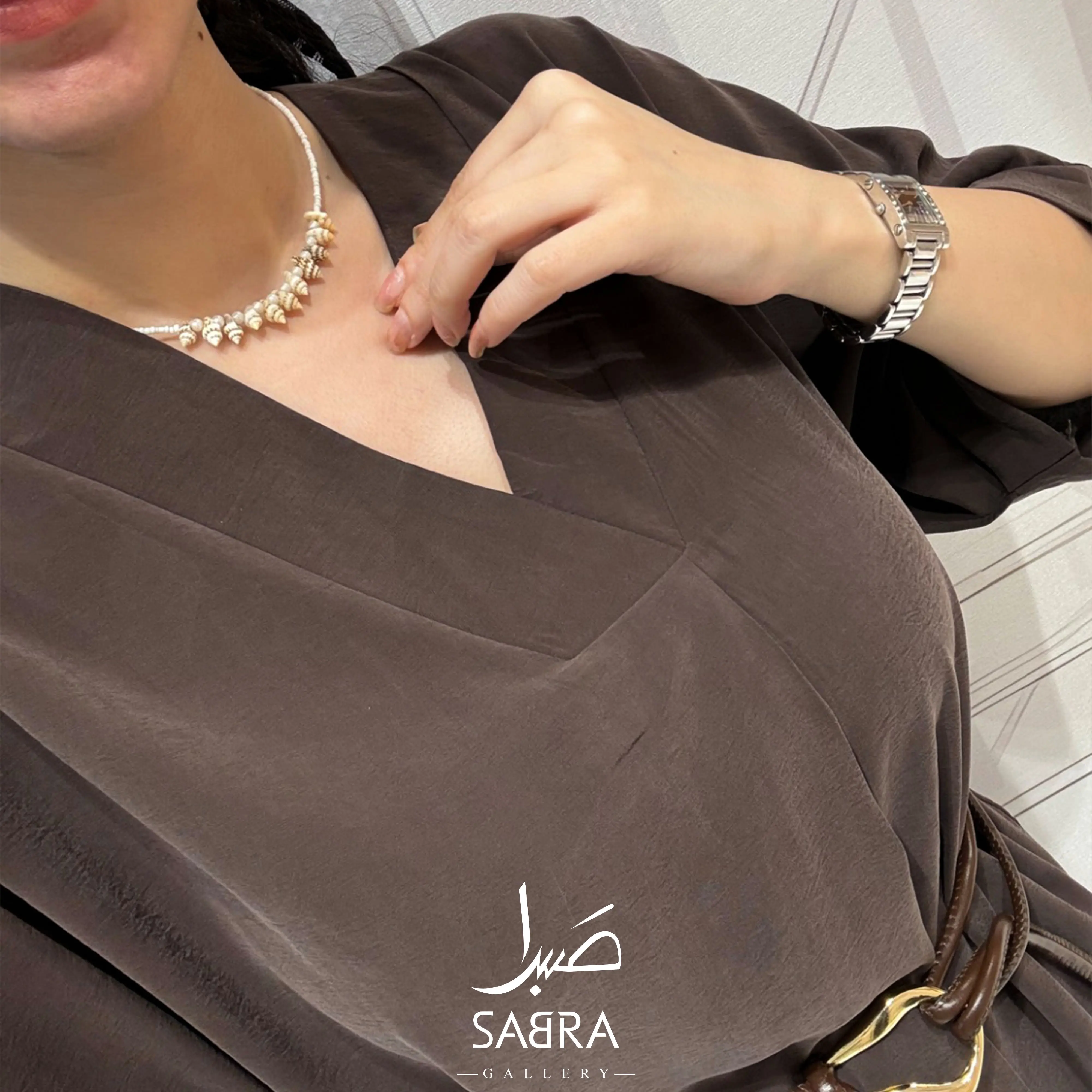 پیراهن یقه هفت سیلک