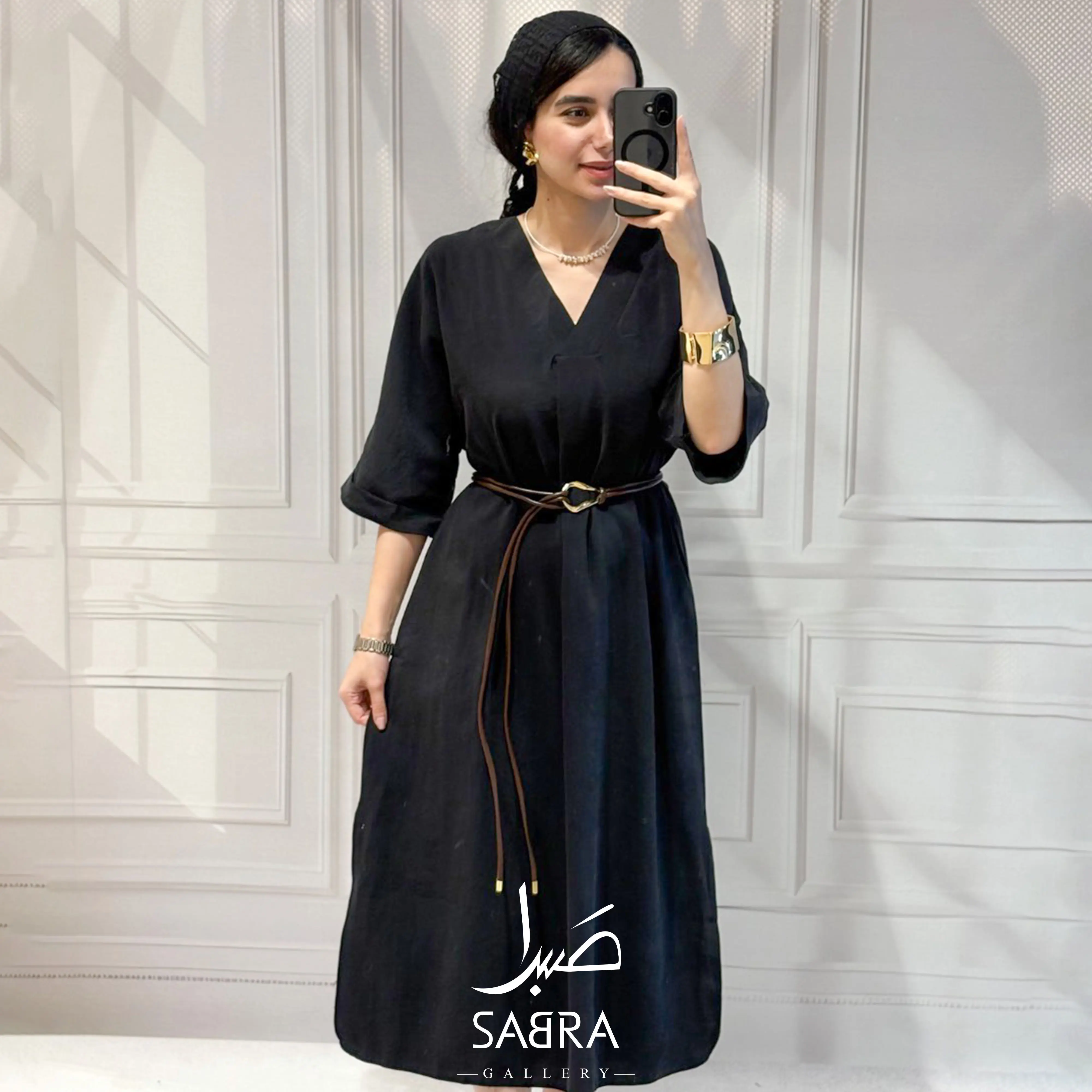 پیراهن یقه هفت سیلک