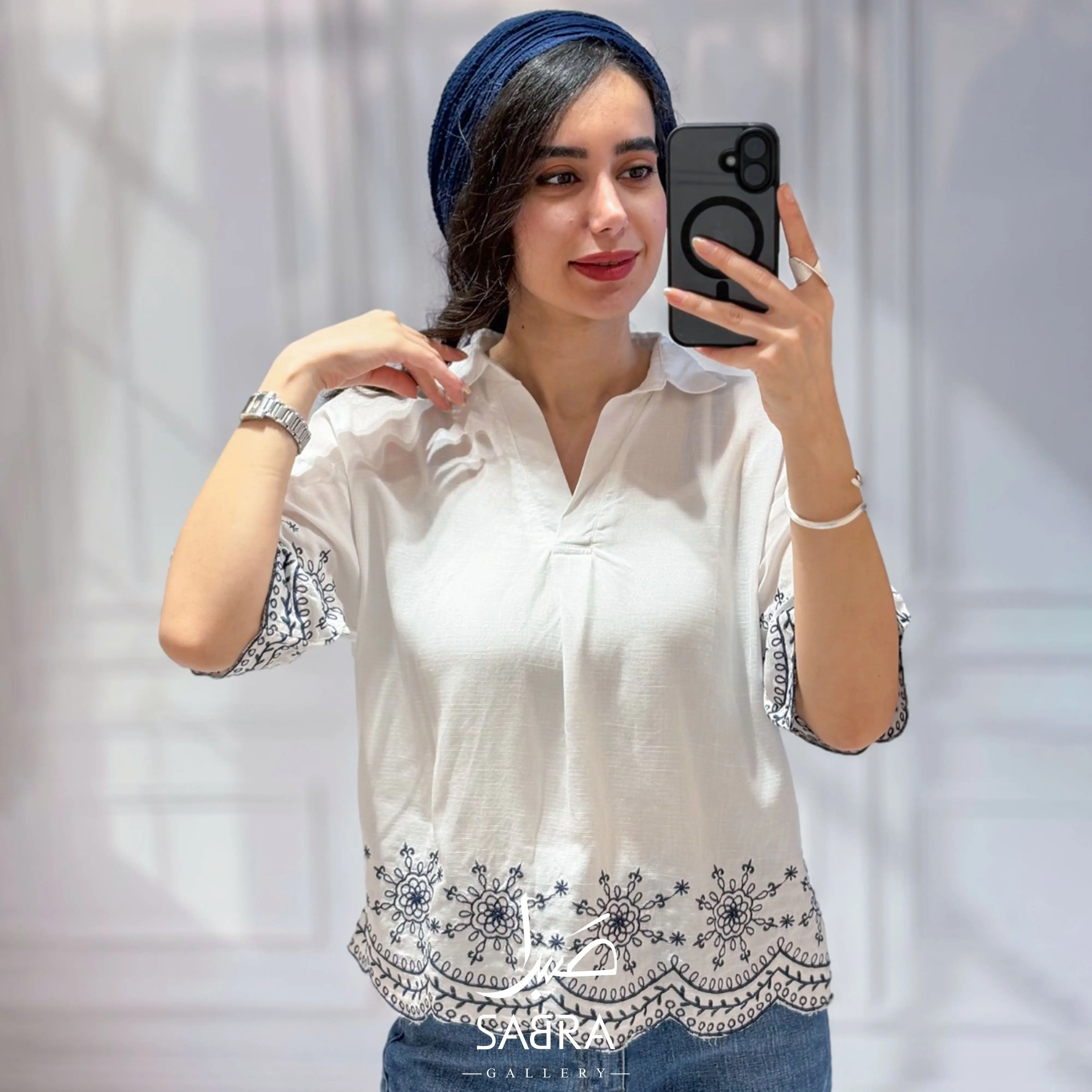 شومیز گلدوزی ZARA