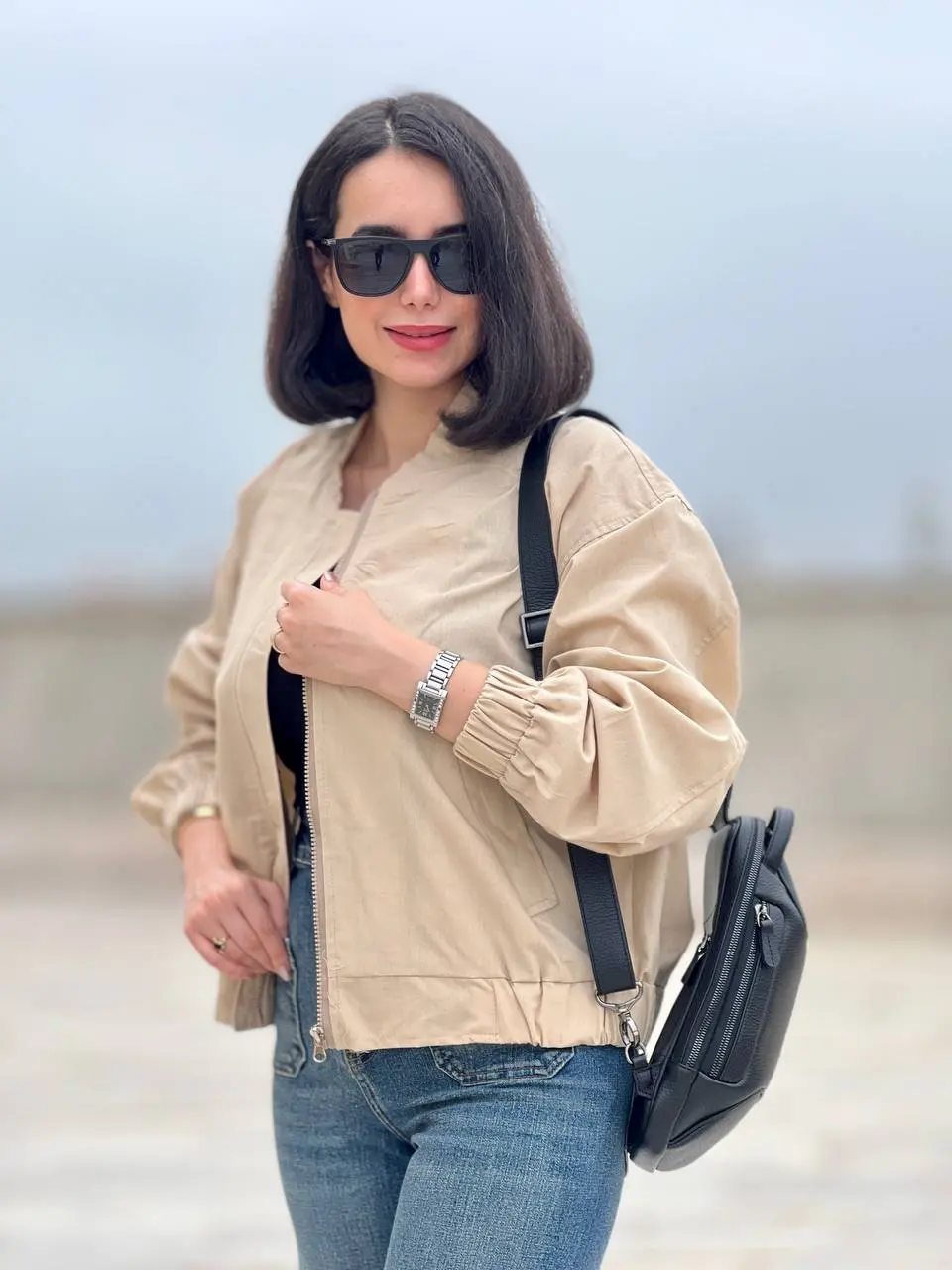 بامبر جکت لینن