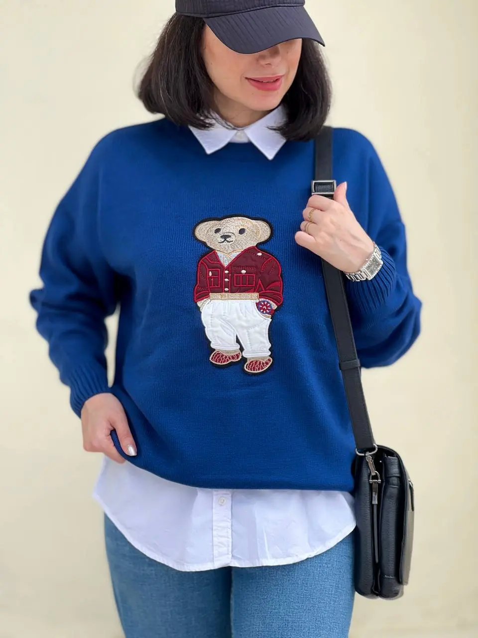 بلوز بافت گلدوزی تدی