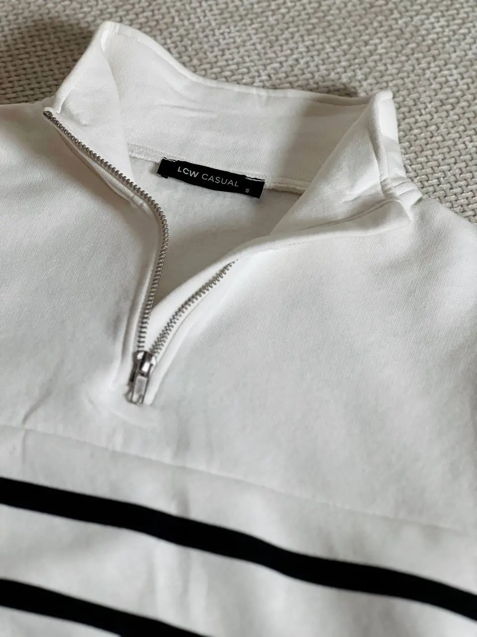 بلوز دورس نیم زیپ LC