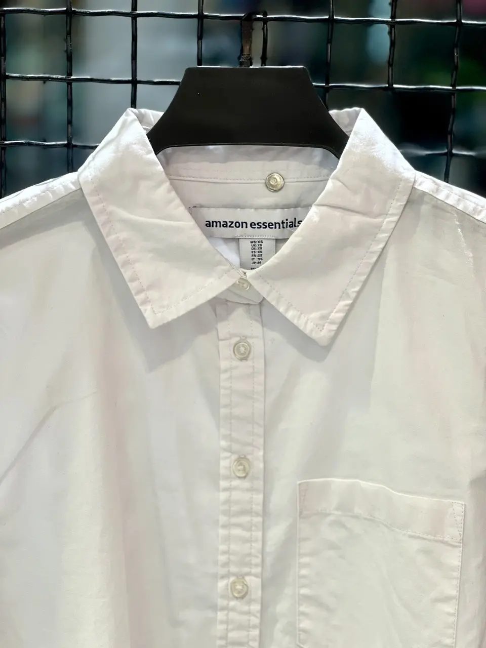 شومیز سفید وارداتی AMAZON