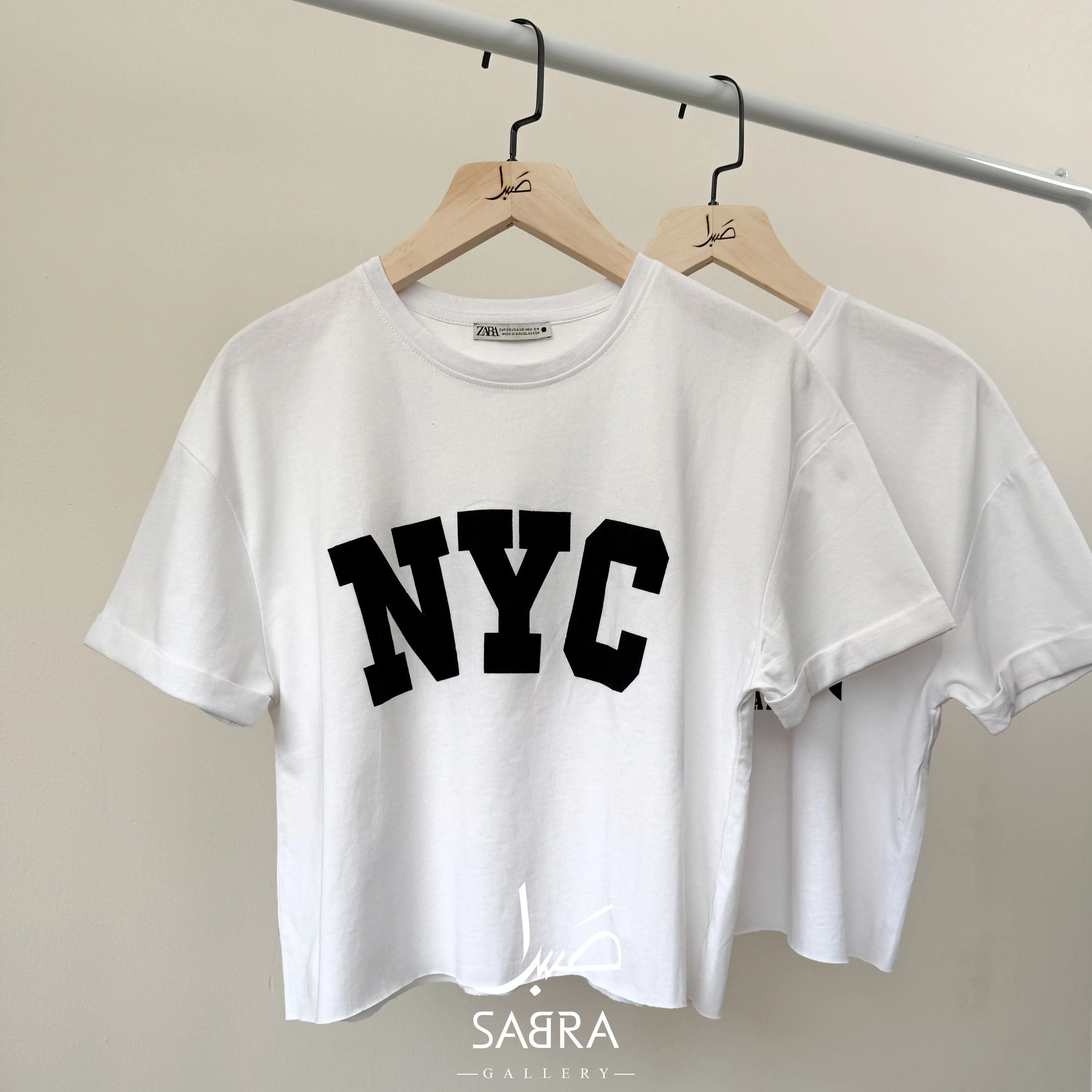 تیشرت کراپNYC,NEWYORK