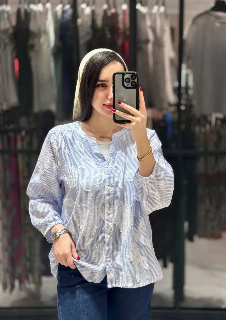 شومیز وارداتی گلدوزی شده LCWAIKIKI