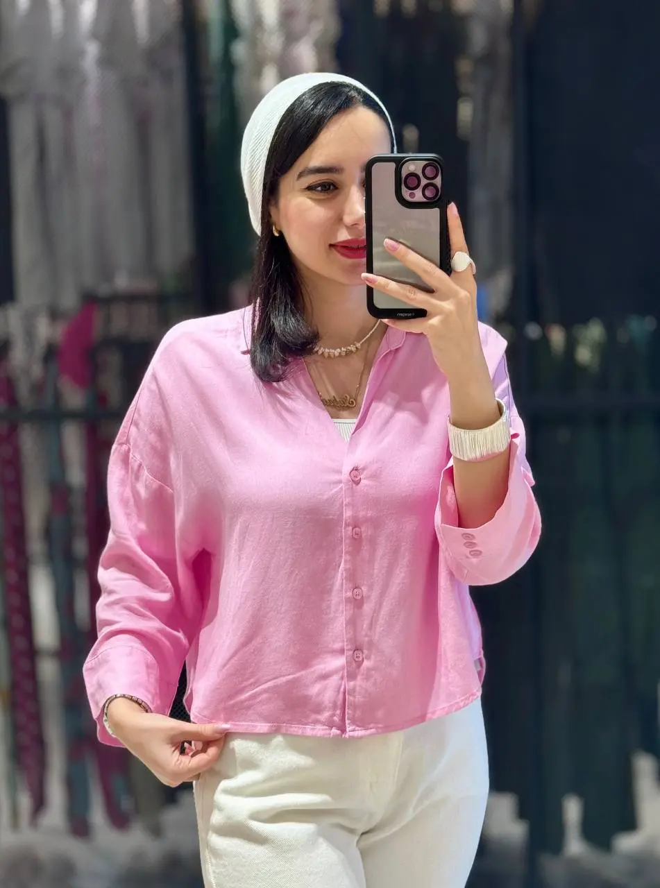 شومیز زنانه پشت پیله MANGO